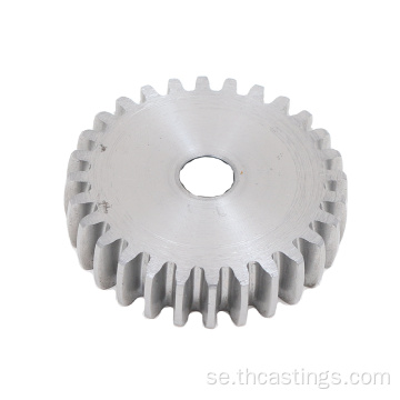 CNC-metallkugghjul i rostfritt stål med små snäckhjul